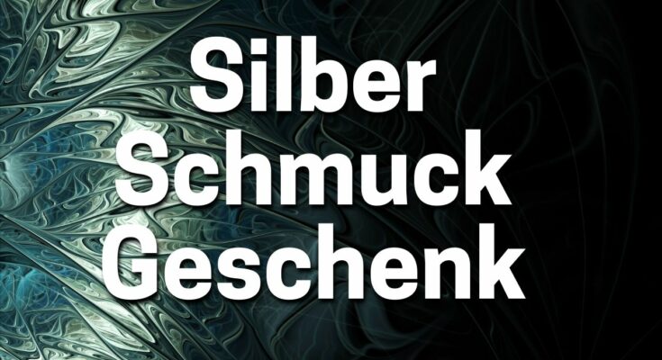 Silber Schmuck Geschenk